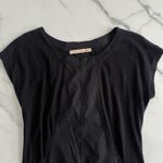 XCVI Wearables Aviana mini Dress black size Medium coastal Lagenlook Minimalist Photo 6