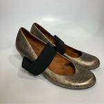 Gentle Souls Bom B•eye gold leather mary Jane style pumps size 9 Photo 1