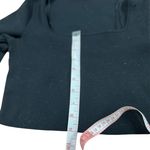 ZARA  Black Long Sleeve crop‎ top tight fitting M Photo 6