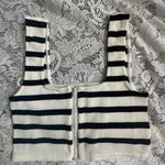 Poof! Poof Ribbed Zip Up Crop Top Sports Bra Photo 0