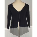 NEW No Name women's small black/gray Boutique 3/4 sleeve top Photo 1