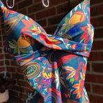 Boden NEW Multicolor Paisley Pineapple Swimsuit Size 32C Photo 10