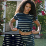 PARKE  Cotton Mini Short Photo 0