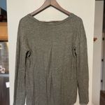 A New Day Green V-Neck Sweater Photo 1