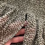 Ramy Brook New York Silk Dot Print Smocked Waistband Ruffle Tiered Mini Skirt Photo 11