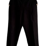 ZARA  High Rise Trousers Gold Hardware EUC Photo 0