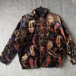 Johnny Was  Women's Size Large Full Zip Boho pockets‎ Dolman Quilted Jacket New Photo 1