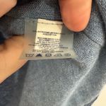 Title Nine  Light‎ Blue Color Block Merino wool Cotton Sweater Medium Photo 3