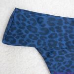NEW Acacia Mateo bikini‎ bottom leopard animal print blue Amur, S Blue Photo 14