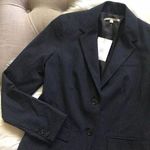 Gap NWOT Navy Pinstripe Blazer Photo 0