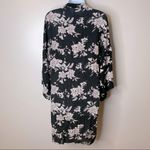 Spiritual Gangster  Black Floral Maya Kimono Photo 5