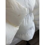 Fabletics  Puffer Jacket Womens Size L Ivory White Full Zip Layering Coat Photo 2