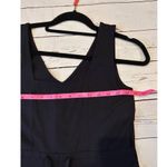 Any Body XXS Black Jumpsuit Cropped Wide Legs Casual Loungewear Photo 6