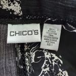 Chico's  Lightweight Silk Floral Open Cardigan Size M Photo 5