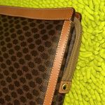 CELINE  Brown/Tan Leather Large Clutch Photo 4