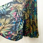 Tropical Print Wrap Skirt Boho Festival Maxi Wrap Skirt Size undefined Photo 8