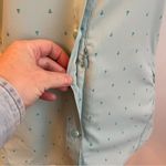 REI Women's Stretch Hiking Shirt Size XS Zip Pockets Green Tree Print Photo 5