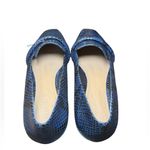 Veronica Beard  Grier snake embossed indigo loafers size 10 New‎ w/box Photo 6