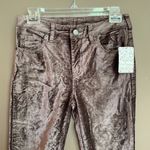 Free People NWT  Velvet Crop Pants Taupe Size‎ 26 Photo 5