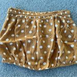 Billabong Mustard Polka Dot Tube Top Women’s Small Photo 1