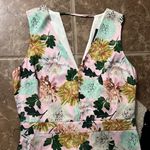 Sam Edelman  Elegant Pink Garden Party Floral Sleeveless Maxi Dress Photo 2