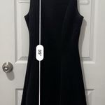 Donna Ricco Donna Rocco Black A-Line Black Prepy Embroidered Lace Bottom Dress Size 6 Petite Photo 3