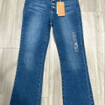 Ymi 🆕 Women's Classic High Rise Ankle Flare Blue Flare Jeans Size 7/28 Photo 0