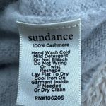 Sundance  3/4 sleeve gray cashmere sweater size Large Photo 5