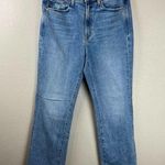 AYR  The Sugar Womens Straight Leg Jeans Size 30S High Rise Light Wash Blue Denim Photo 0