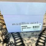 Madden Girl  Sandals Snake Skin Look Slides Womens 6 New in Box White Brown Photo 8