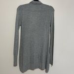 A New Day  Gray Open Front Cardigan Soft Lightweight Layering Sweater Photo 1