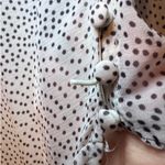 We are Kindred Sheer button down dress (see below for a few minor issues) 0 White Size 00 Photo 6