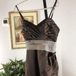 Impression Bridal Women’s Brown Spaghetti Strap V Photo 1