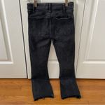 Abercrombie & Fitch The Kick Flare Ultra High Rise Jeans Black Wash Photo 2