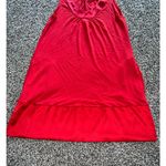 EXPRESS women's Red Trimmed in silk pocket sleeveless Mini Dress size XS Photo 3
