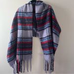 Aerie  Plaid Blanket Scarf Photo 0