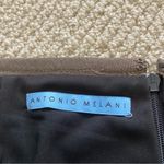 Antonio Melani  Brown Pencil Skirt Size 8 Fitted Bodycon Business Professional Photo 1