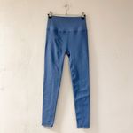 Spiritual Gangster Love Sculpt Legging Seamless 7/8 Ruffles in Coastal Blue Smal Photo 2