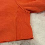 Champion  Reverse Weave Orange Cropped Hoodie Sweatshirt Photo 7