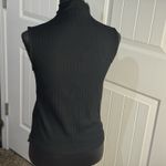 Madewell NWT ‎ Rib Mockneck Sweater Tank Black Size S Photo 1