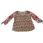 Lucky Brand  Scoop Neck Boho Top, Sz M Photo 7