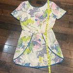 Adelyn Rae Anthropologie floral print skirt romper Pockets Lined Women’s Size S Photo 4