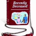 BEETLEJUICE Handbook for the Recently Deceased Crossbody Bag Purse Photo 0