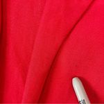 Jessica Howard VTG  Blazer Linen Blend Embroidered Red Floral Size 6 Short Sleeve Photo 7