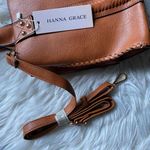 Faux leather hand bag w/ crossbody strap Photo 7