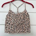 PINK - Victoria's Secret PINK Victoria’s Secret Cheetah Print Crop Tank Top Small Photo 1