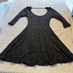 Acemi  Charcoal and Cream Knit Top Photo 0