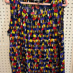 Jones Studio ‎ Separates 2X Sleeveless Tank Top Colorful Abstract Photo 0