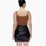 Babaton ‎ CONTOUR TANK BODYSUIT XL Epicurean Brown Photo 2
