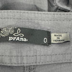 prAna Jasmine Knicker Crop Capri Pants Size 0 Dark Gray Gorpcore Hiking Camping Photo 6